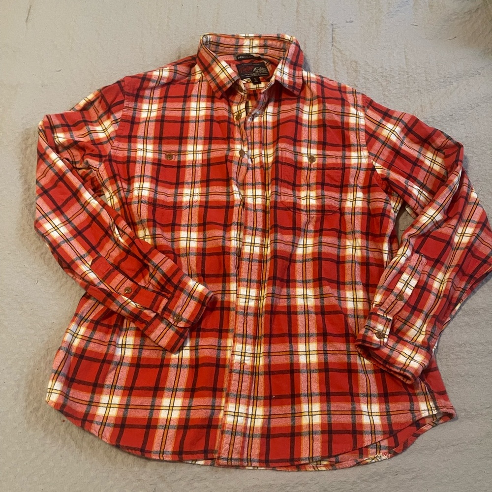Old Navy Red Plaid Flannel